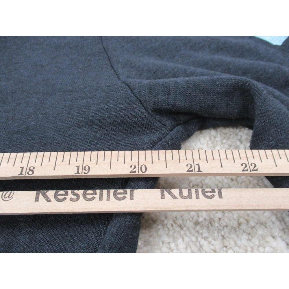 Aviator Nation 5 Stripe Hoodie Mens Large L Full Zip Fleece Blue Rainbow USA - Picture 13 of 16